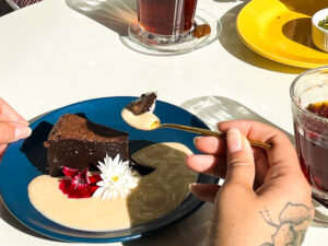 Doce da A Casa Brasileira, cafeteria em Porto Alegre