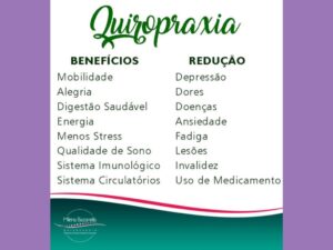 Benefícios da quiropraxia para a coluna