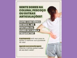 Quiropraxia para dores na coluna